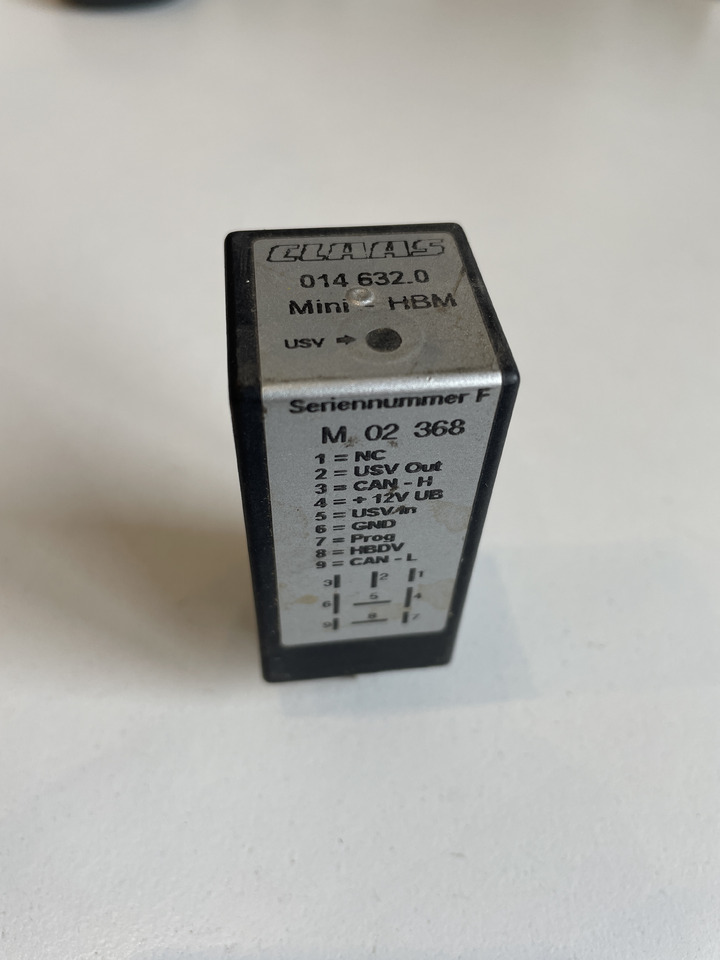 Claas Lexion - przekaźnik Mini - HBM 014632.0 0146320 - Relais voor Landbouwmachine: afbeelding 1 Claas Lexion - przekaźnik Mini - HBM 014632.0 0146320 - Relais voor Landbouwmachine: afbeelding 1