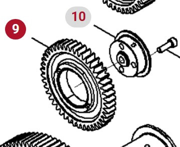 Fendt 936 Gen 7 Silnik D1556LE523 Koło Zębate Pośredniczące H218PF150065A CZĘŚCI - Motor en onderdelen voor Tractor: afbeelding 1 Fendt 936 Gen 7 Silnik D1556LE523 Koło Zębate Pośredniczące H218PF150065A CZĘŚCI - Motor en onderdelen voor Tractor: afbeelding 1