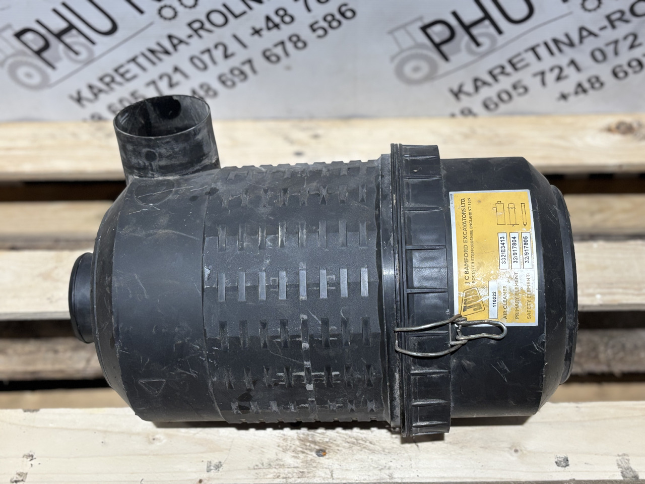 JCB 332/E3413 Filtr Powietrza Obudowa Filtra Powietrza - Luchtfilter voor Bouwmachine: afbeelding 3 JCB 332/E3413 Filtr Powietrza Obudowa Filtra Powietrza - Luchtfilter voor Bouwmachine: afbeelding 3