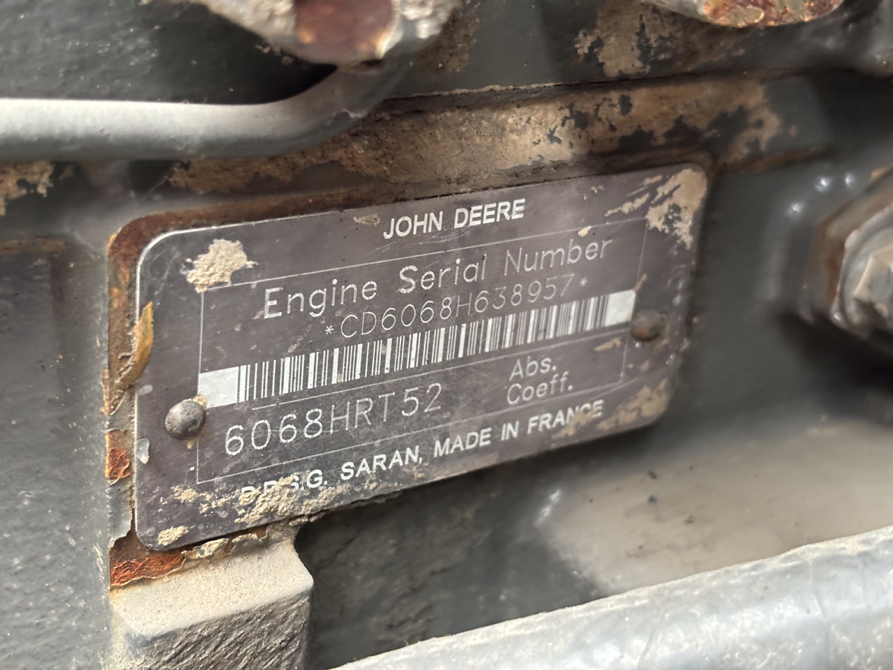 John Deere 6068HRT52 Silnik Kompletny 6068HRT52 - Motorlager voor Landbouwmachine: afbeelding 5 John Deere 6068HRT52 Silnik Kompletny 6068HRT52 - Motorlager voor Landbouwmachine: afbeelding 5