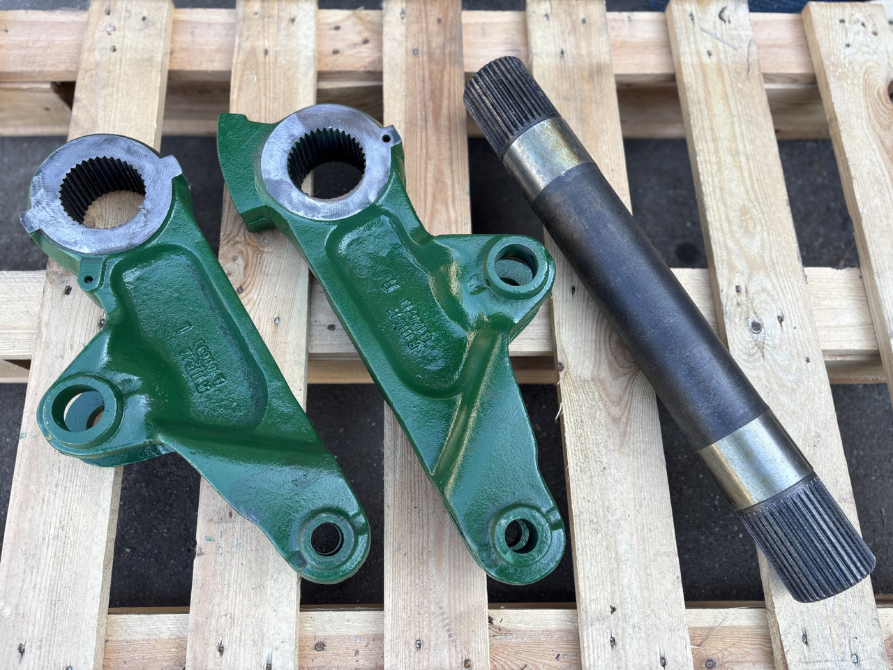 John Deere 6800 6900 7000 Wałek + ramiona podnośnika komplet R126713 L100694 - Reactiestang voor Landbouwmachine: afbeelding 3 John Deere 6800 6900 7000 Wałek + ramiona podnośnika komplet R126713 L100694 - Reactiestang voor Landbouwmachine: afbeelding 3
