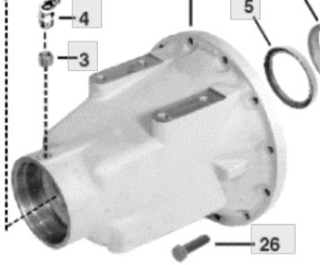John Deere 7610 7710 Obudowa Tylniej Osi Pochwa Zwolnica Zwrotnica R126435 R156484 - Fusee voor Landbouwmachine: afbeelding 1 John Deere 7610 7710 Obudowa Tylniej Osi Pochwa Zwolnica Zwrotnica R126435 R156484 - Fusee voor Landbouwmachine: afbeelding 1