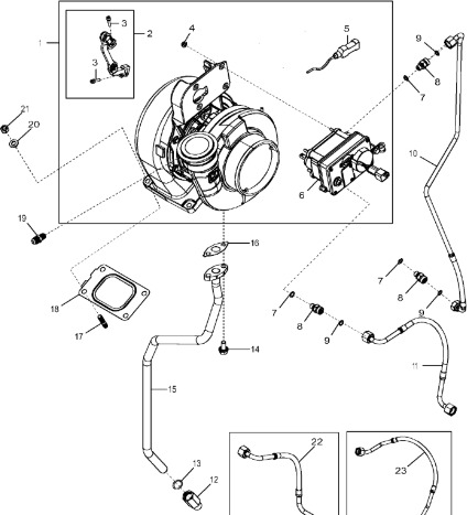 John Deere 9470RX - Turbospręźarka regenerowana SE502204 (Silnik) - Turbolader voor Landbouwmachine: afbeelding 1 John Deere 9470RX - Turbospręźarka regenerowana SE502204 (Silnik) - Turbolader voor Landbouwmachine: afbeelding 1