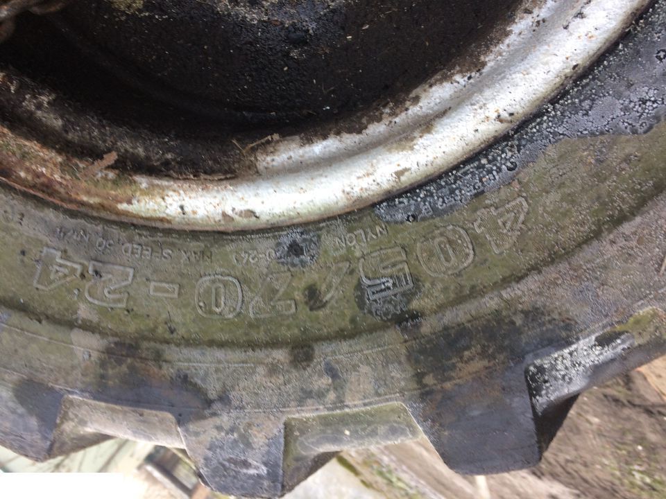 Koło John Deere 4400 - 405/70-24 - Complete wiel voor Intern transport: afbeelding 3 Koło John Deere 4400 - 405/70-24 - Complete wiel voor Intern transport: afbeelding 3