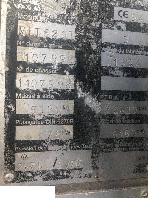 Manitou 628 - Piasta - Naaf voor Landbouwmachine: afbeelding 3 Manitou 628 - Piasta - Naaf voor Landbouwmachine: afbeelding 3