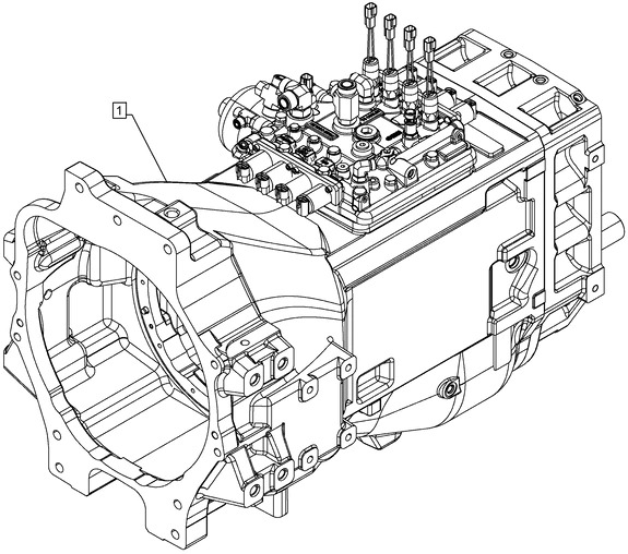 New Holland T6010 Regen przekladnia transmission 18x6 (sps) 40 kph 84567170R - Transmissie voor Tractor: afbeelding 1 New Holland T6010 Regen przekladnia transmission 18x6 (sps) 40 kph 84567170R - Transmissie voor Tractor: afbeelding 1