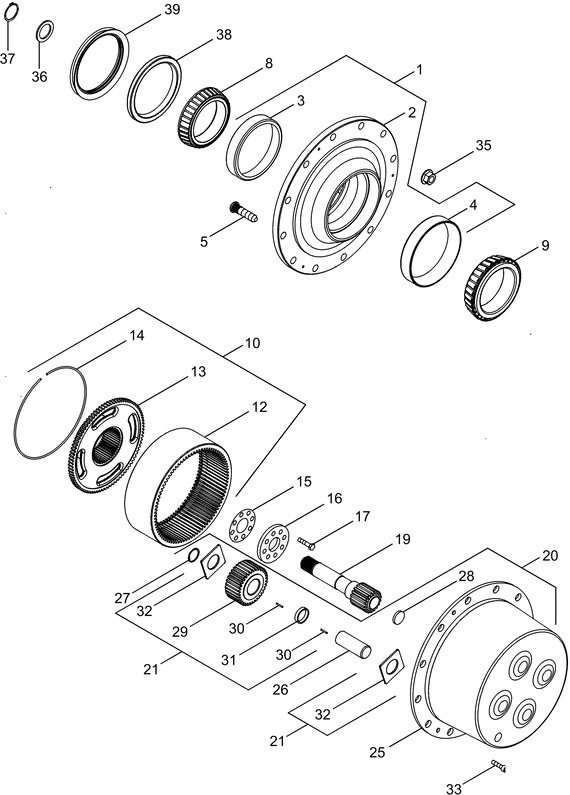New Holland T6090 T6070 Gear wheel 302174A1 - Transmissie voor Tractor: afbeelding 1 New Holland T6090 T6070 Gear wheel 302174A1 - Transmissie voor Tractor: afbeelding 1