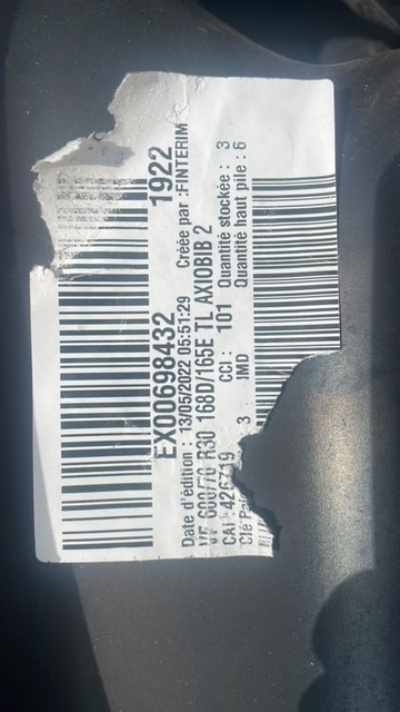 Opona Michelin 600/70r30 , 168D/165E TL Axiobib 2 - Band voor Landbouwmachine: afbeelding 3 Opona Michelin 600/70r30 , 168D/165E TL Axiobib 2 - Band voor Landbouwmachine: afbeelding 3