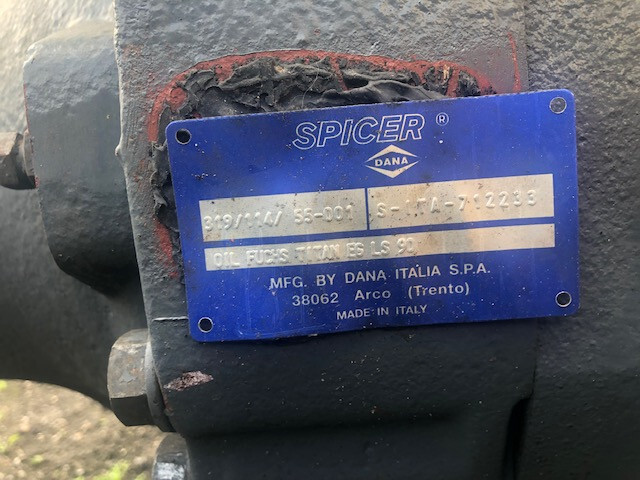 SPICER 319/114/ 55-001 , S-ita-712233 , Terex TL310 - As en onderdelen voor Landbouwmachine: afbeelding 3 SPICER 319/114/ 55-001 , S-ita-712233 , Terex TL310 - As en onderdelen voor Landbouwmachine: afbeelding 3