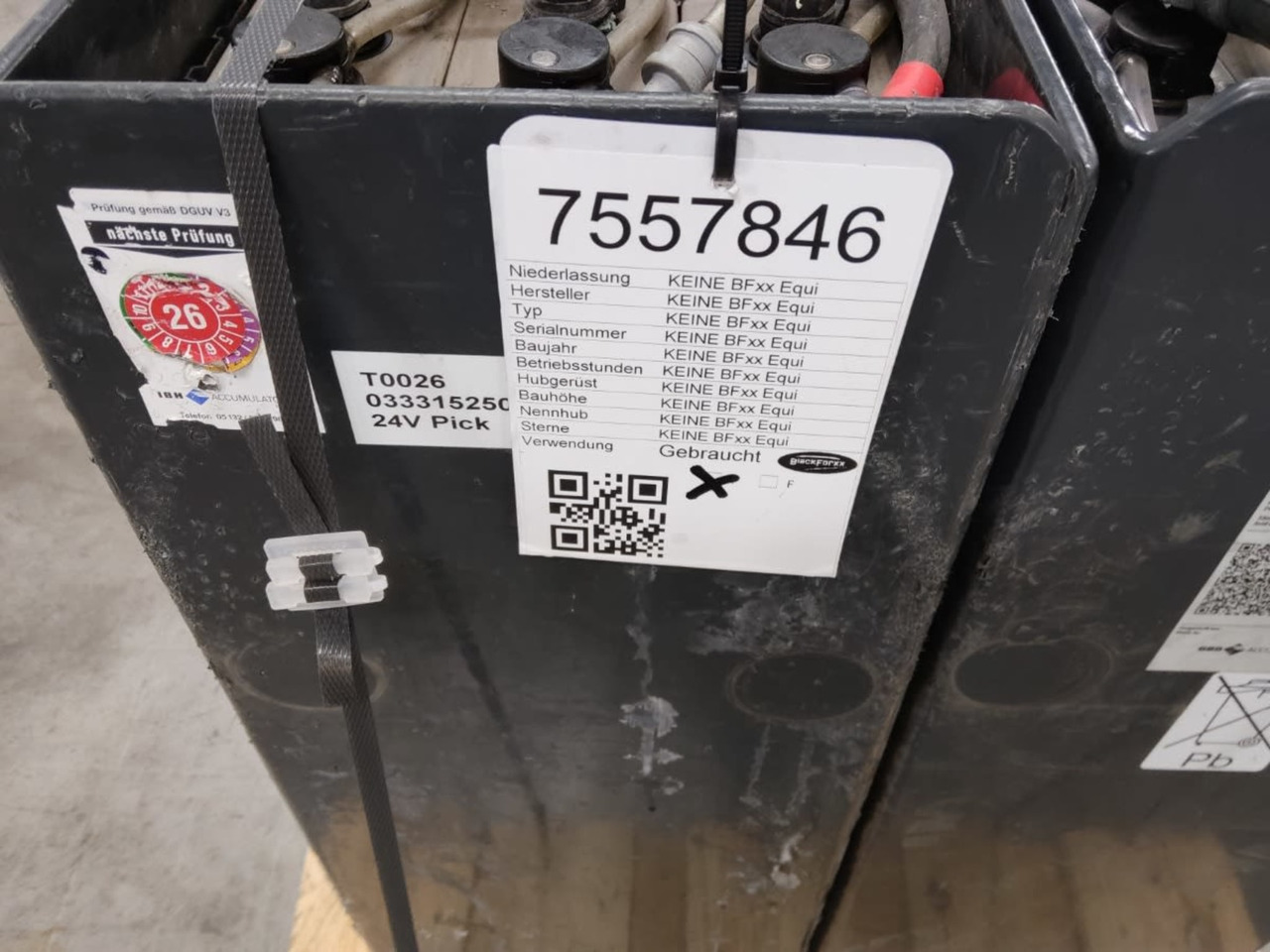 Battery Package - 2 Pcs. - Batterij voor Intern transport: afbeelding 2 Battery Package - 2 Pcs. - Batterij voor Intern transport: afbeelding 2