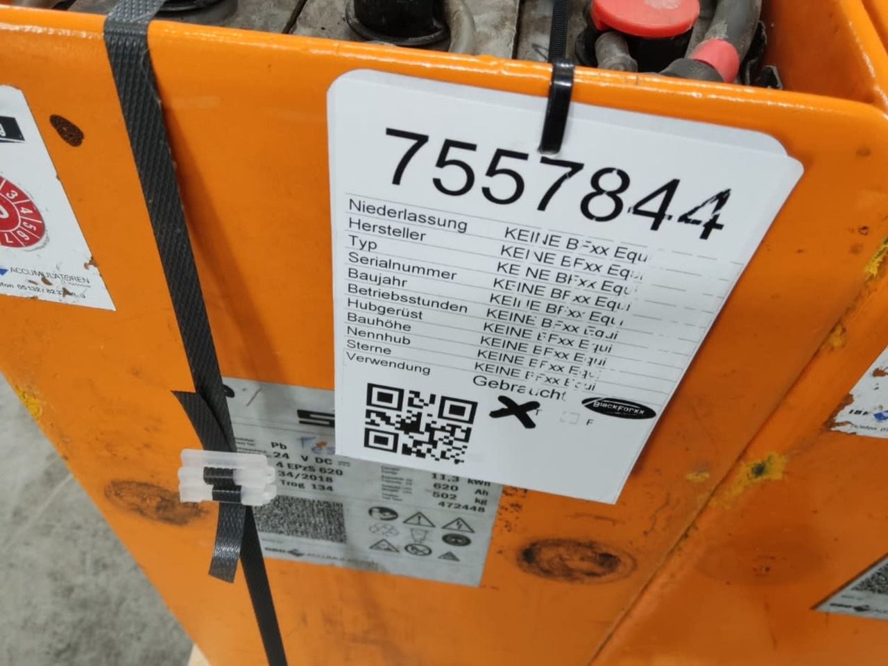 Battery Package - 2 Pcs. - Batterij voor Intern transport: afbeelding 2 Battery Package - 2 Pcs. - Batterij voor Intern transport: afbeelding 2