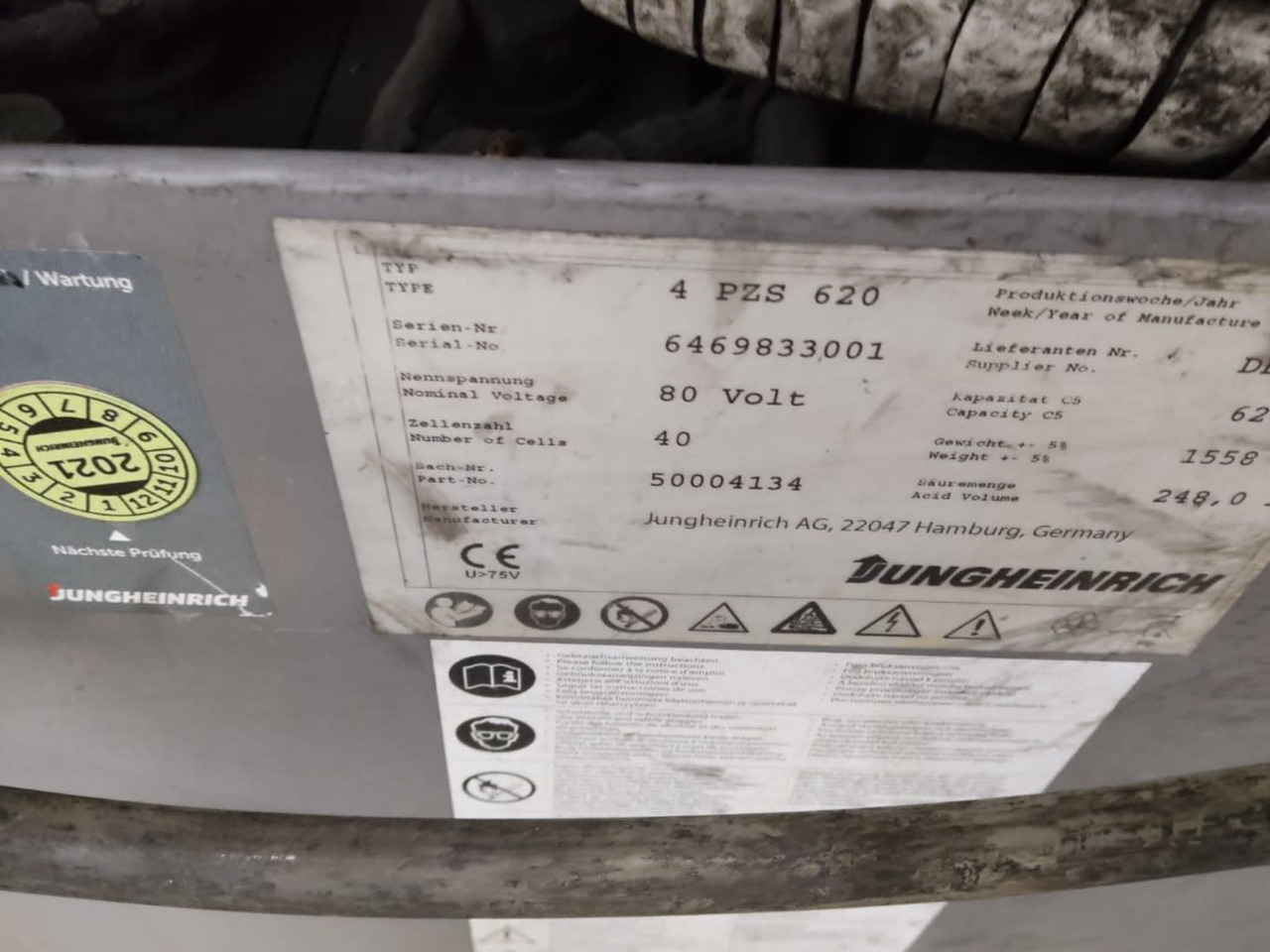 Jungheinrich EFG425 - Elektrische heftruck: afbeelding 5 Jungheinrich EFG425 - Elektrische heftruck: afbeelding 5