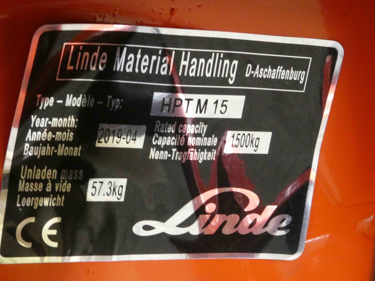 Linde 3x HPTM15Low/350mm - Palletwagen: afbeelding 2 Linde 3x HPTM15Low/350mm - Palletwagen: afbeelding 2