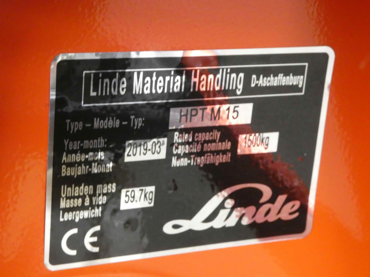 Linde 4x HPTM15/565mm - Palletwagen: afbeelding 2 Linde 4x HPTM15/565mm - Palletwagen: afbeelding 2
