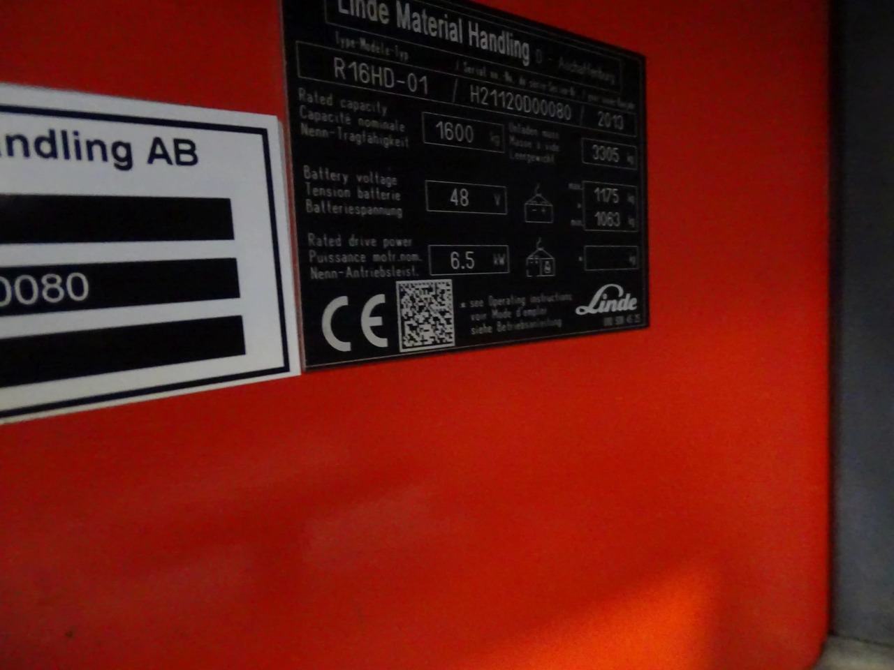 Linde R16HD-01 - Reach truck: afbeelding 5 Linde R16HD-01 - Reach truck: afbeelding 5