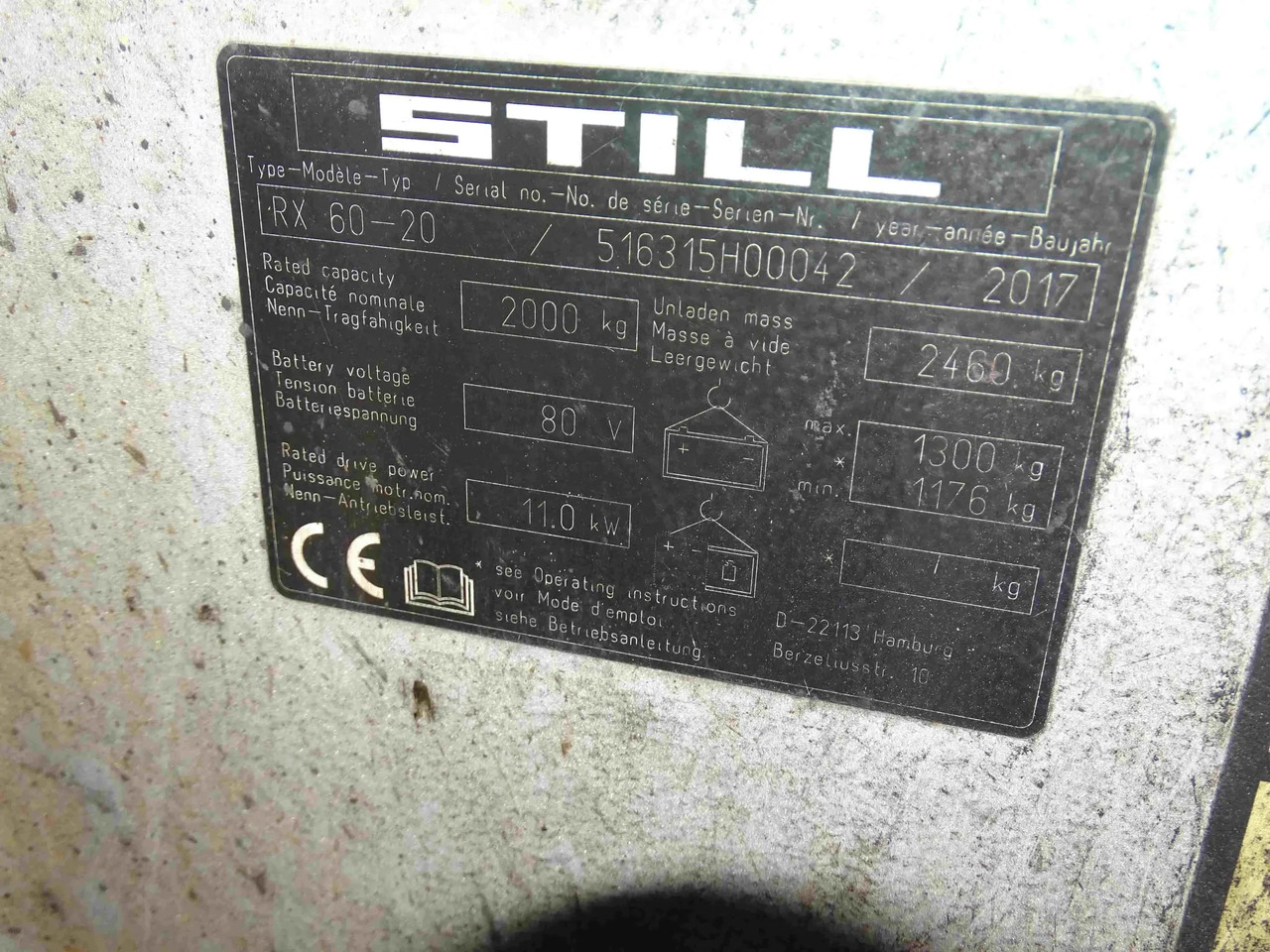 STILL RX60-20 - Elektrische heftruck: afbeelding 2 STILL RX60-20 - Elektrische heftruck: afbeelding 2