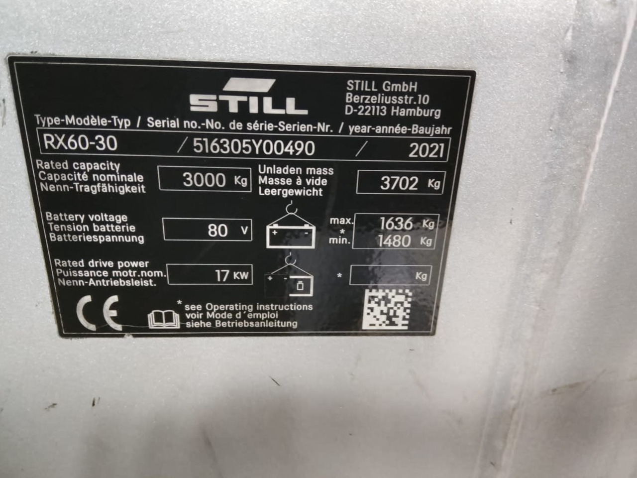STILL RX60-30 - Elektrische heftruck: afbeelding 2 STILL RX60-30 - Elektrische heftruck: afbeelding 2