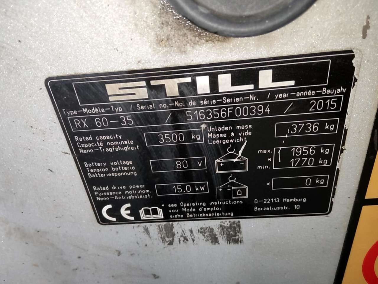 STILL RX60-35 - Elektrische heftruck: afbeelding 2 STILL RX60-35 - Elektrische heftruck: afbeelding 2