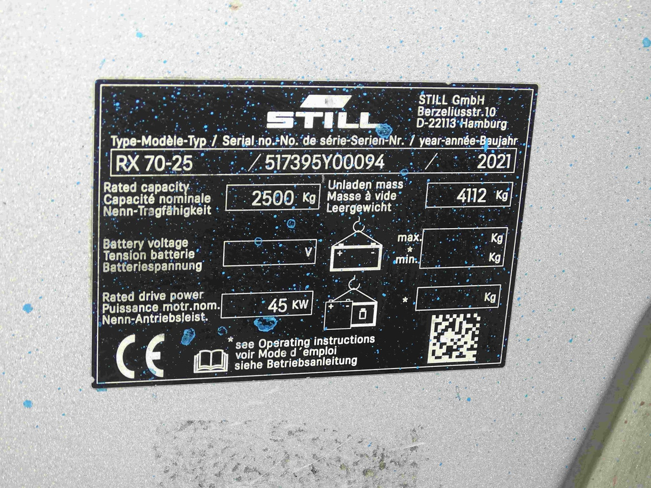 STILL RX70-25 - Diesel heftruck: afbeelding 5 STILL RX70-25 - Diesel heftruck: afbeelding 5