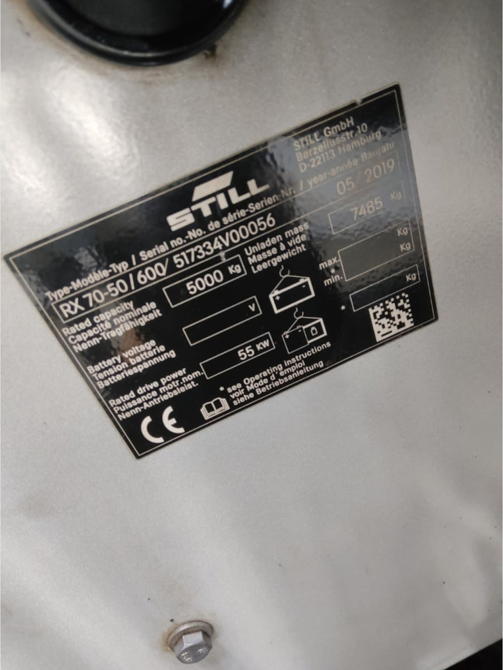 STILL RX70-50/600 - Diesel heftruck: afbeelding 2 STILL RX70-50/600 - Diesel heftruck: afbeelding 2
