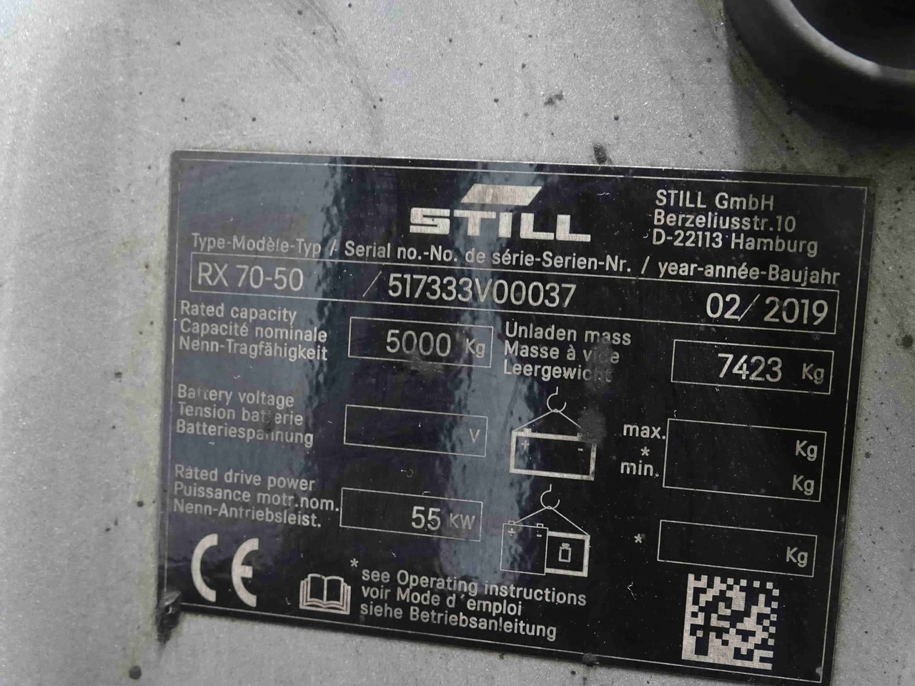 STILL RX70-50 - Diesel heftruck: afbeelding 2 STILL RX70-50 - Diesel heftruck: afbeelding 2