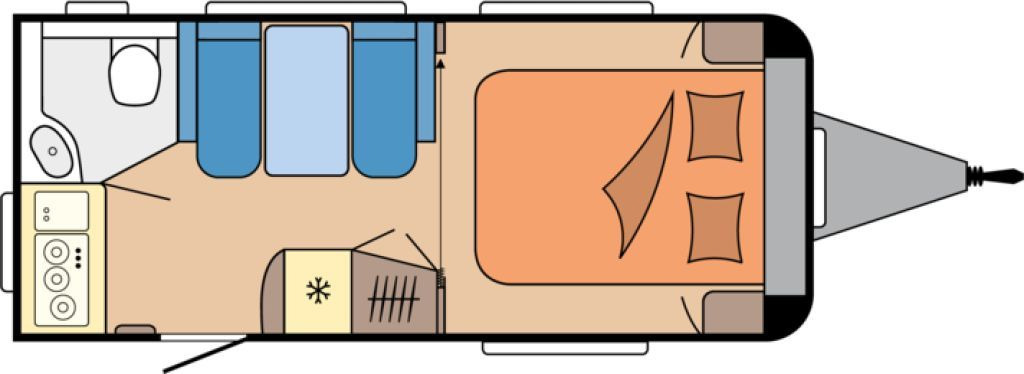 Hobby De Luxe 460 SFf 1500kg. Ambiente, FBH - Caravan: afbeelding 2 Hobby De Luxe 460 SFf 1500kg. Ambiente, FBH - Caravan: afbeelding 2
