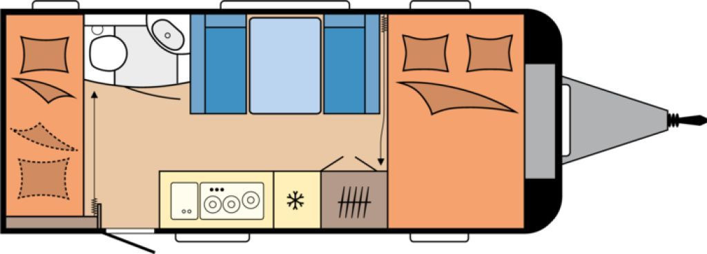Hobby Excellent Edition 490 KMF 2025 GARAGE AUTARK 180 - Caravan: afbeelding 2 Hobby Excellent Edition 490 KMF 2025 GARAGE AUTARK 180 - Caravan: afbeelding 2