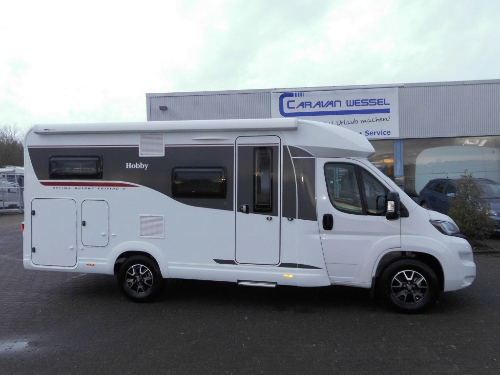 Hobby Optima ONTOUR Edition F V65 GE mit EXTRAS+++ - Half integraal camper: afbeelding 1 Hobby Optima ONTOUR Edition F V65 GE mit EXTRAS+++ - Half integraal camper: afbeelding 1