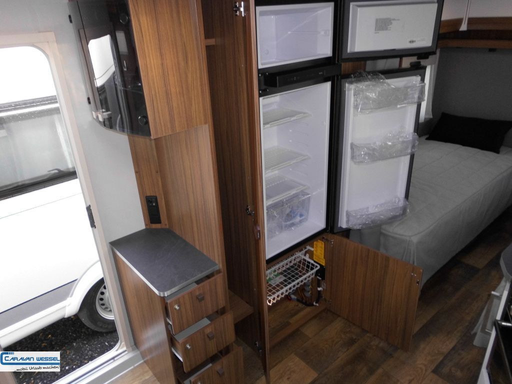 Nieuw Caravan Polar 620 BSA Original Heckbad Einzelbetten Modell 23: afbeelding 18
