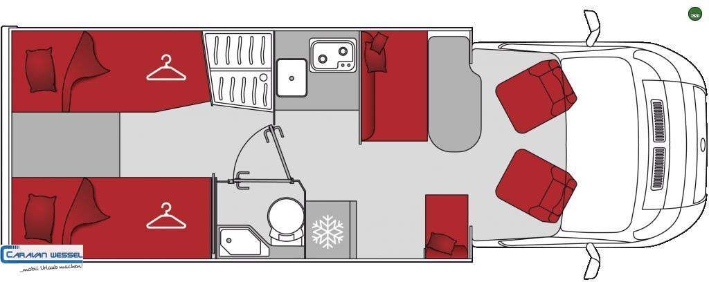 Solifer Emotion T 690 E Modell 2024 - Half integraal camper: afbeelding 2 Solifer Emotion T 690 E Modell 2024 - Half integraal camper: afbeelding 2