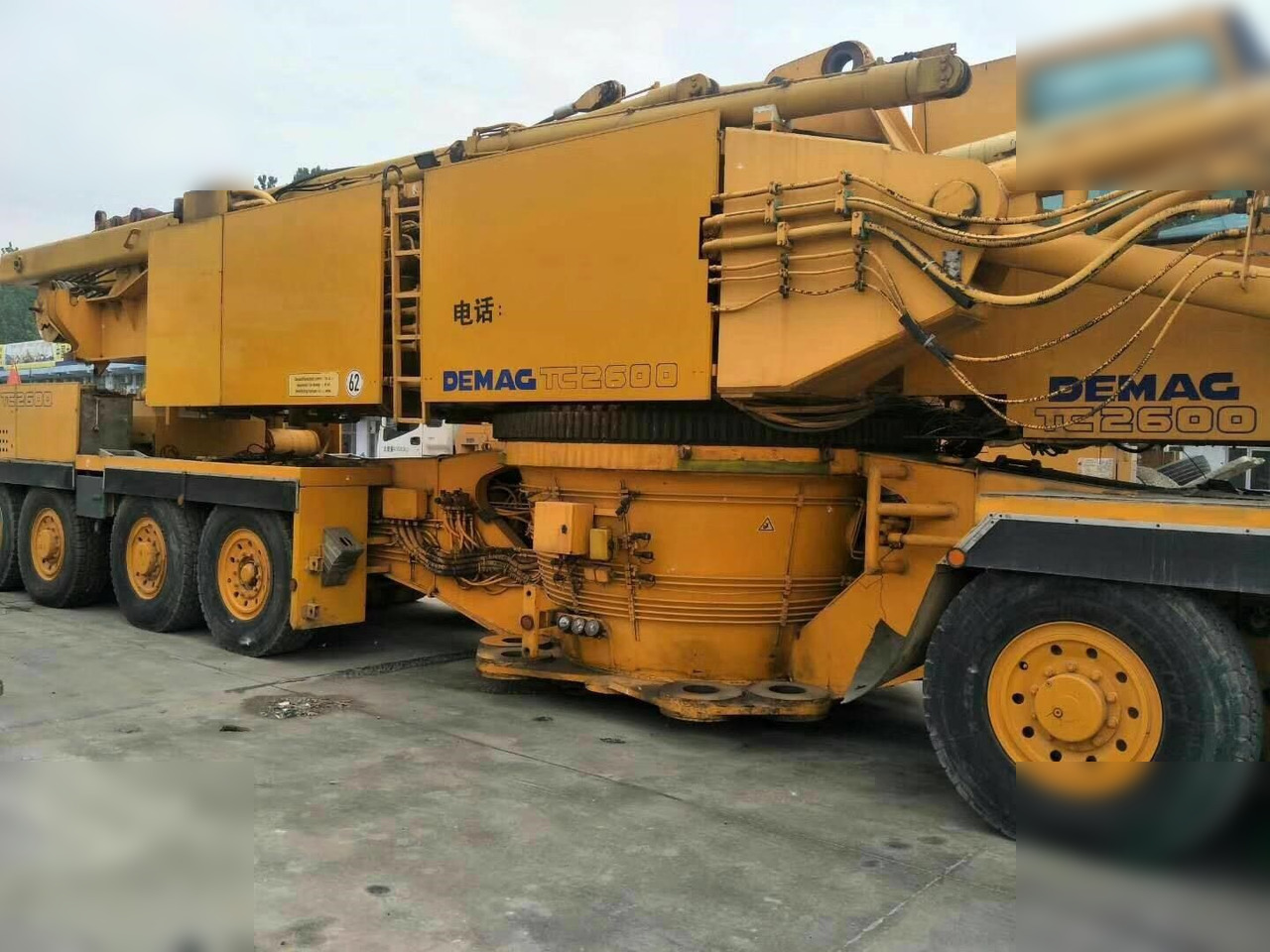 1991 DEMAG TC 2600 - Snelmontagekraan: afbeelding 2 1991 DEMAG TC 2600 - Snelmontagekraan: afbeelding 2