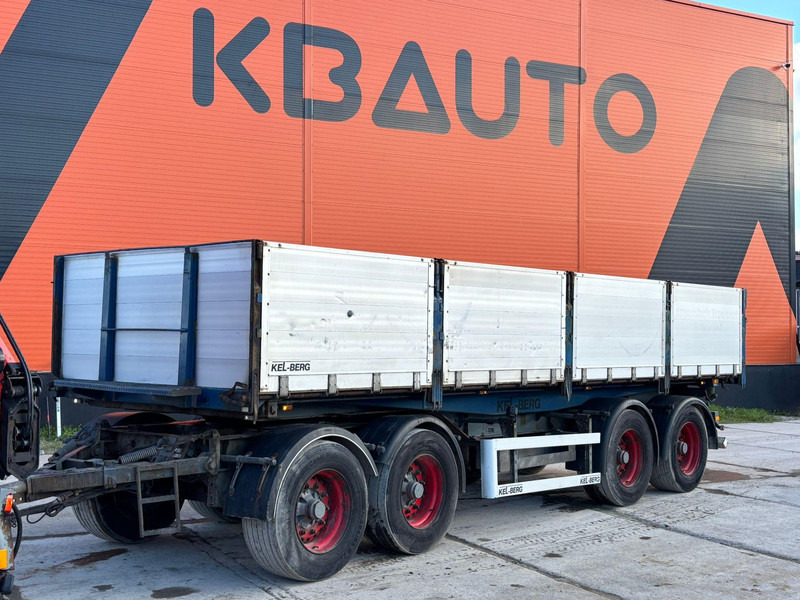 KEL-BERG D32B4 BPW AXLES / EXTENDABLE DRAWBAR / BOX L=7605 mm - Open/ Plateau aanhangwagen: afbeelding 1 KEL-BERG D32B4 BPW AXLES / EXTENDABLE DRAWBAR / BOX L=7605 mm - Open/ Plateau aanhangwagen: afbeelding 1