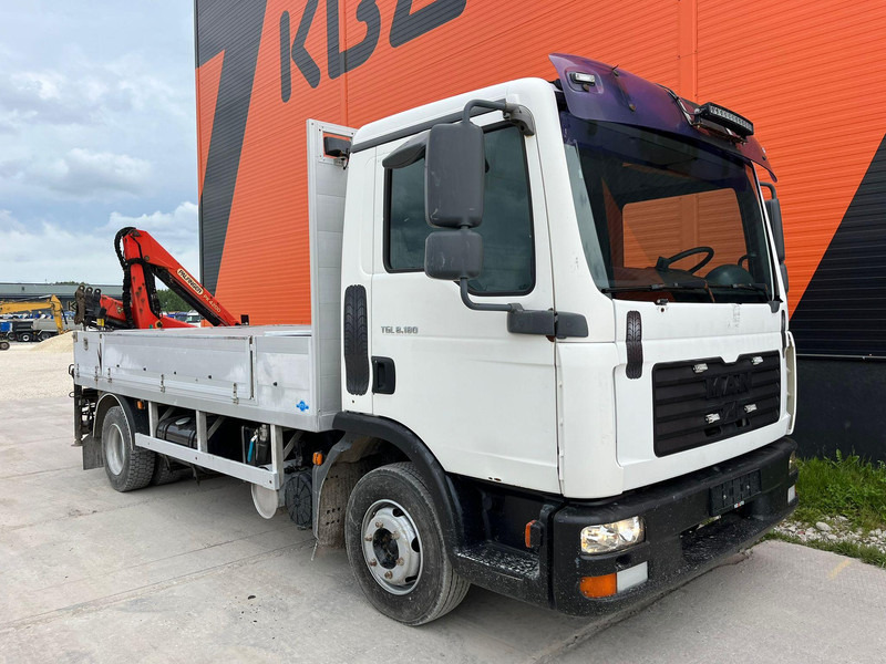 MAN TGL 8.180 4x2 PK 4200 YEAR 2013 / PLATFORM L=3710 mm - Vrachtwagen met open laadbak, Kraanwagen: afbeelding 4 MAN TGL 8.180 4x2 PK 4200 YEAR 2013 / PLATFORM L=3710 mm - Vrachtwagen met open laadbak, Kraanwagen: afbeelding 4