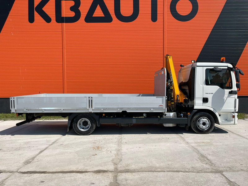 MAN TGL 8.190 4x2 EFFER 80.2/2S / PLATFORM L=5250 mm - Vrachtwagen met open laadbak, Kraanwagen: afbeelding 5 MAN TGL 8.190 4x2 EFFER 80.2/2S / PLATFORM L=5250 mm - Vrachtwagen met open laadbak, Kraanwagen: afbeelding 5