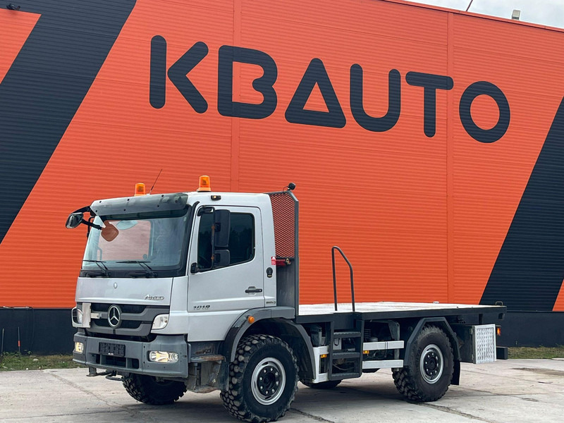Mercedes-Benz Atego 1018 4x4 ONLY 32281 km ! / FULL STEEL / DRUM BRAKES - Vrachtwagen met open laadbak: afbeelding 1 Mercedes-Benz Atego 1018 4x4 ONLY 32281 km ! / FULL STEEL / DRUM BRAKES - Vrachtwagen met open laadbak: afbeelding 1