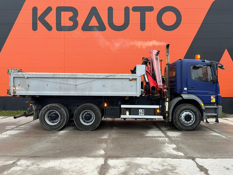 Mercedes-Benz Axor 2633 6x4 FASSI F110AK22 / BOX L=5040 mm - Kipper vrachtwagen, Kraanwagen: afbeelding 5 Mercedes-Benz Axor 2633 6x4 FASSI F110AK22 / BOX L=5040 mm - Kipper vrachtwagen, Kraanwagen: afbeelding 5