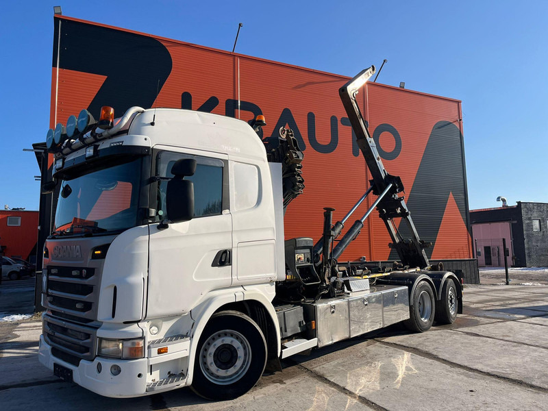 Scania G 420 6x2*4 Hiab 211 EP-5 HIPRO YEAR 2014 / Hiab XR 20T SL51 - Haakarmsysteem vrachtwagen, Kraanwagen: afbeelding 2 Scania G 420 6x2*4 Hiab 211 EP-5 HIPRO YEAR 2014 / Hiab XR 20T SL51 - Haakarmsysteem vrachtwagen, Kraanwagen: afbeelding 2