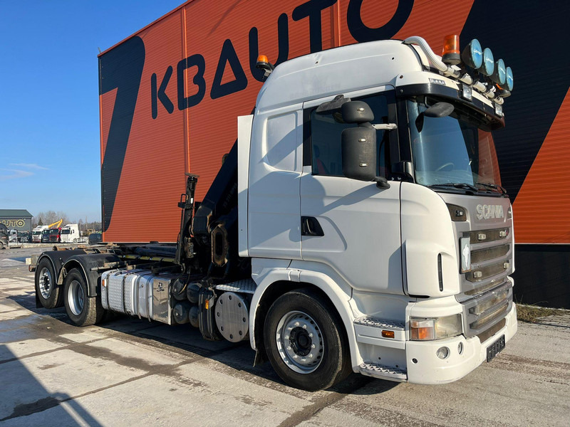 Scania G 420 6x2*4 Hiab 211 EP-5 HIPRO YEAR 2014 / Hiab XR 20T SL51 - Haakarmsysteem vrachtwagen, Kraanwagen: afbeelding 5 Scania G 420 6x2*4 Hiab 211 EP-5 HIPRO YEAR 2014 / Hiab XR 20T SL51 - Haakarmsysteem vrachtwagen, Kraanwagen: afbeelding 5