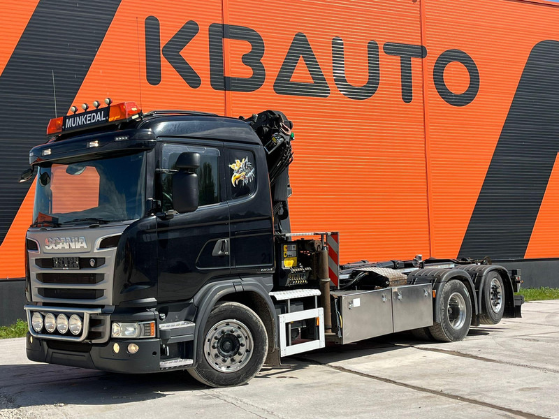 Scania G 440 6x2*4 PK22002 + JIB / PALFINGER 20 ton / L=5000 mm - Haakarmsysteem vrachtwagen, Kraanwagen: afbeelding 2 Scania G 440 6x2*4 PK22002 + JIB / PALFINGER 20 ton / L=5000 mm - Haakarmsysteem vrachtwagen, Kraanwagen: afbeelding 2
