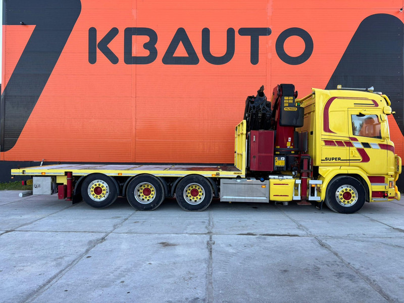 Scania G 490 8x4*4 PK 65002 SH / JIB CONNECTION / PLATFORM L=6301-7499 mm - Vrachtwagen met open laadbak, Kraanwagen: afbeelding 4 Scania G 490 8x4*4 PK 65002 SH / JIB CONNECTION / PLATFORM L=6301-7499 mm - Vrachtwagen met open laadbak, Kraanwagen: afbeelding 4