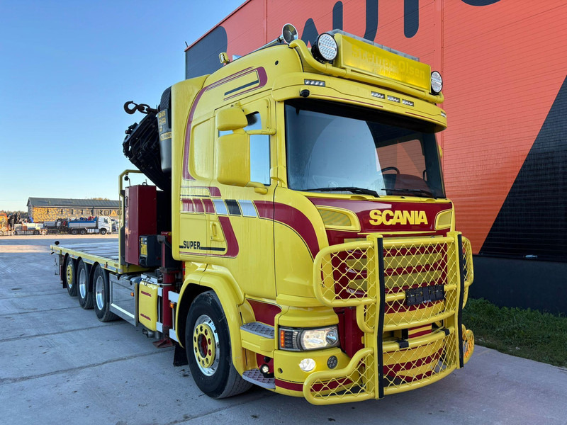 Scania G 490 8x4*4 PK 65002 SH / JIB CONNECTION / PLATFORM L=6301-7499 mm - Vrachtwagen met open laadbak, Kraanwagen: afbeelding 3 Scania G 490 8x4*4 PK 65002 SH / JIB CONNECTION / PLATFORM L=6301-7499 mm - Vrachtwagen met open laadbak, Kraanwagen: afbeelding 3