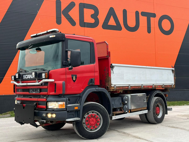 Scania P 340 4x4 FULL STEEL / BOX L=4406 mm - Kipper vrachtwagen: afbeelding 1 Scania P 340 4x4 FULL STEEL / BOX L=4406 mm - Kipper vrachtwagen: afbeelding 1