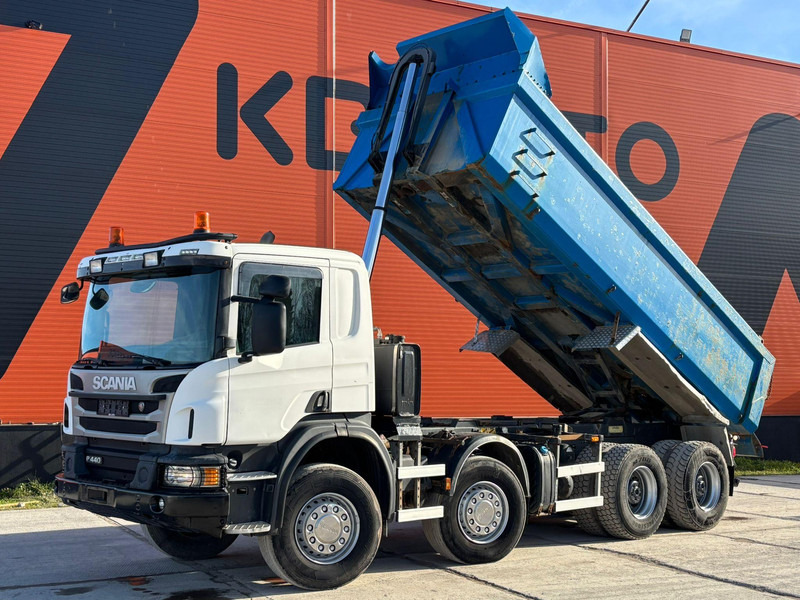 Scania P 440 8x4 RETARDER / FULL STEEL / BOX L=5850 mm - Kipper vrachtwagen: afbeelding 2 Scania P 440 8x4 RETARDER / FULL STEEL / BOX L=5850 mm - Kipper vrachtwagen: afbeelding 2