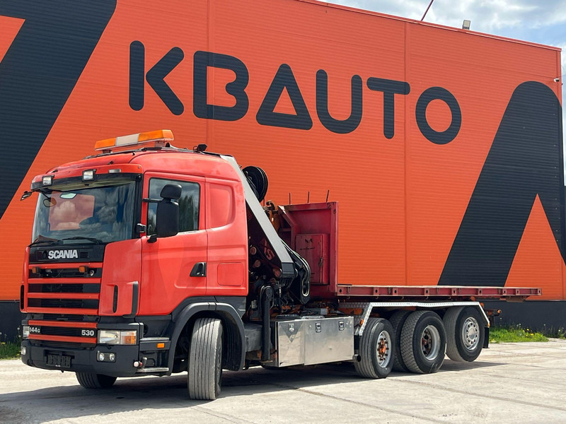Scania R 144 8x2/4 HIAB 211EP-5 YEAR 2008 / HOOK LIFT L=5400 mm - Haakarmsysteem vrachtwagen, Kraanwagen: afbeelding 2 Scania R 144 8x2/4 HIAB 211EP-5 YEAR 2008 / HOOK LIFT L=5400 mm - Haakarmsysteem vrachtwagen, Kraanwagen: afbeelding 2