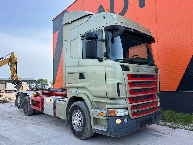 Scania R 420 6x2 PALFINGER T 20 ton / L=5450 mm / RETARDER - Haakarmsysteem vrachtwagen: afbeelding 4 Scania R 420 6x2 PALFINGER T 20 ton / L=5450 mm / RETARDER - Haakarmsysteem vrachtwagen: afbeelding 4