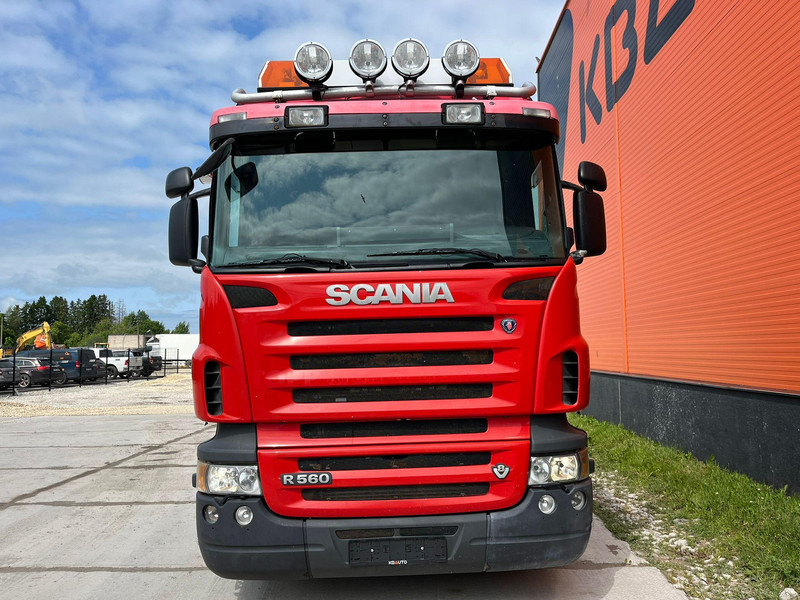 Scania R 560 6x2 HMF2220 K4 / RETARDER - Vrachtwagen met open laadbak, Kraanwagen: afbeelding 3 Scania R 560 6x2 HMF2220 K4 / RETARDER - Vrachtwagen met open laadbak, Kraanwagen: afbeelding 3