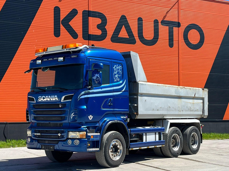 Scania R 560 6x4 RETARDER / FULL STEEL / BIG AXLES / BOX L=4563 mm - Kipper vrachtwagen: afbeelding 1 Scania R 560 6x4 RETARDER / FULL STEEL / BIG AXLES / BOX L=4563 mm - Kipper vrachtwagen: afbeelding 1