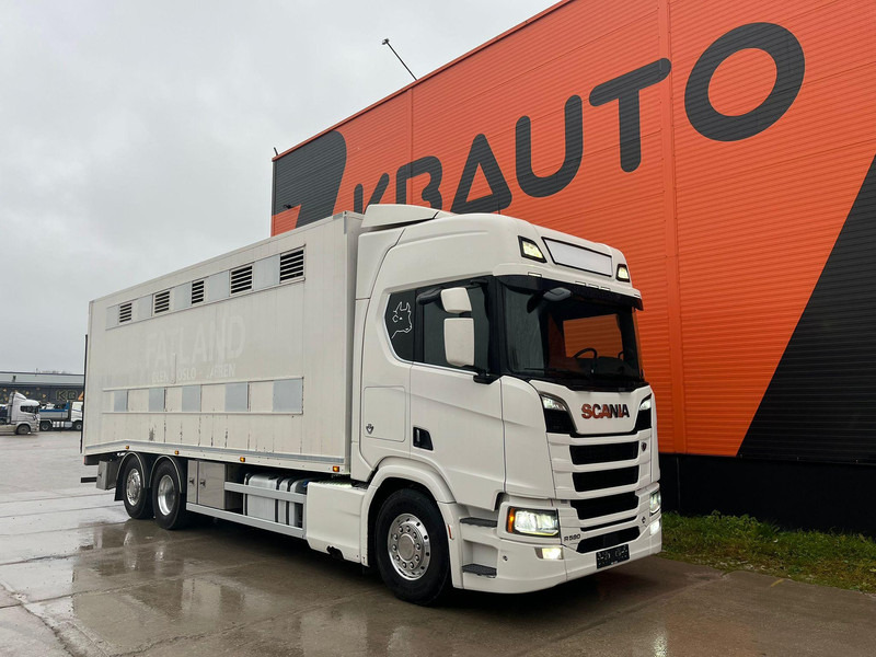 Scania R 580 6x2*4 RETARDER / BOX L=8168 mm - Veewagen vrachtwagen: afbeelding 4 Scania R 580 6x2*4 RETARDER / BOX L=8168 mm - Veewagen vrachtwagen: afbeelding 4