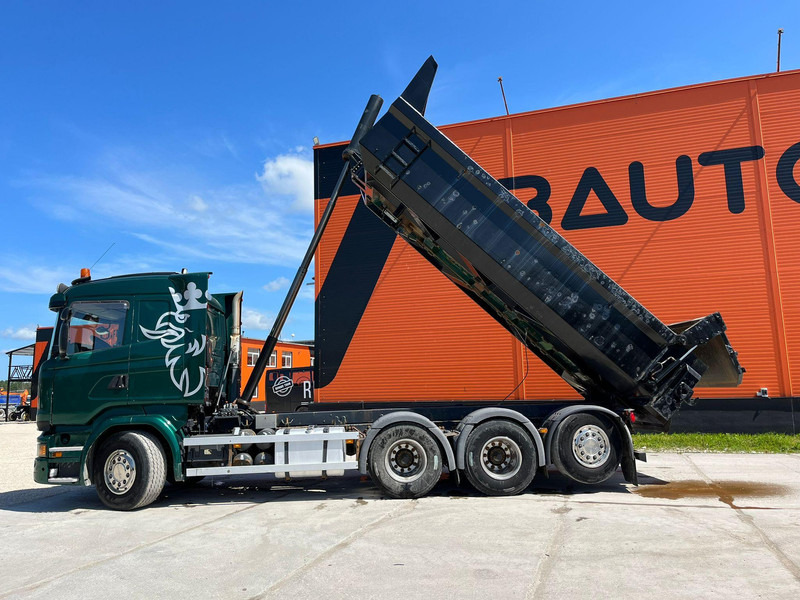 Kipper vrachtwagen Scania R 580 8x4*4 RETARDER / BOX L=6092 mm: afbeelding 9