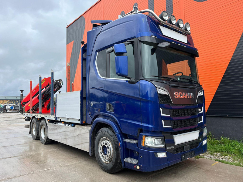 Scania R 650 6x4 PK 24001 / PLATFORM L=6800 mm - Vrachtwagen met open laadbak, Kraanwagen: afbeelding 4 Scania R 650 6x4 PK 24001 / PLATFORM L=6800 mm - Vrachtwagen met open laadbak, Kraanwagen: afbeelding 4